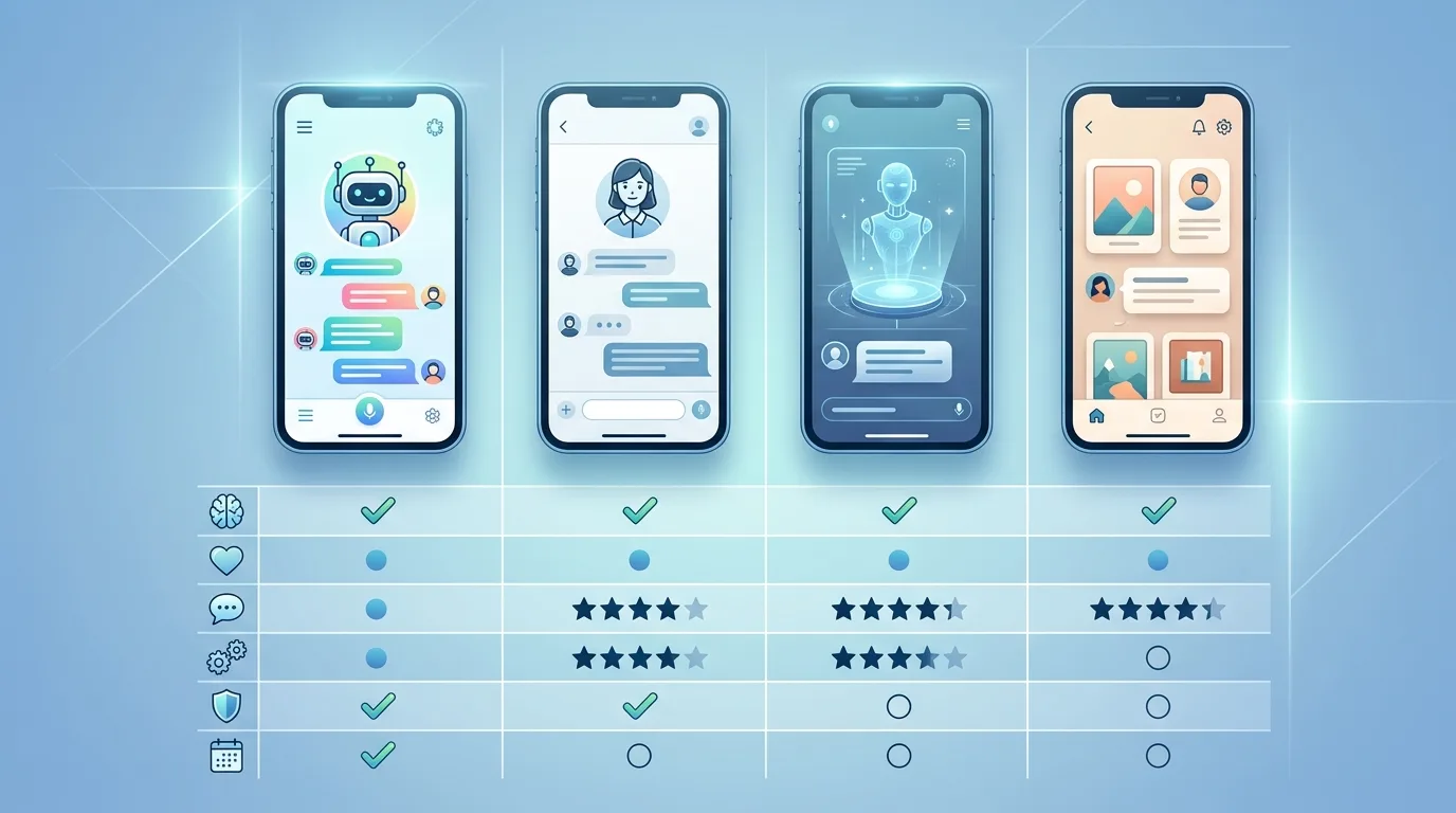 Die besten Character AI Alternativen 2026 — mit NSFW